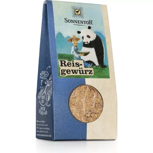 Sonnentor Bio fűszerkeverék rizshez Mrs Wong 40g - 