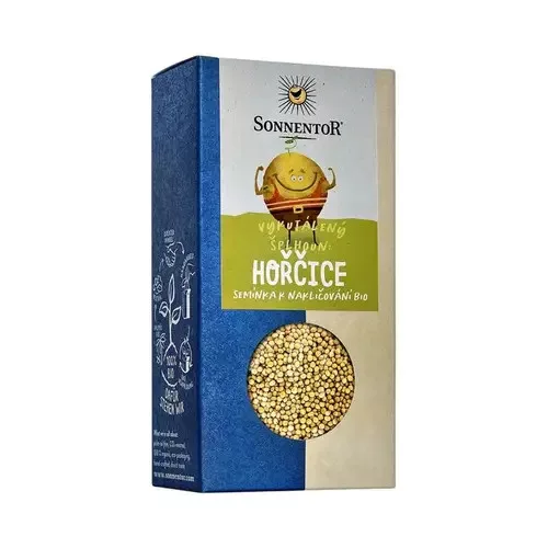 Sonnentor Bio Sárga mustármag csiráztatásra 120g