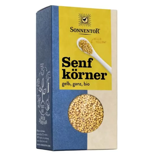 Sonnentor Bio Sárga mustármag egész 120g - 