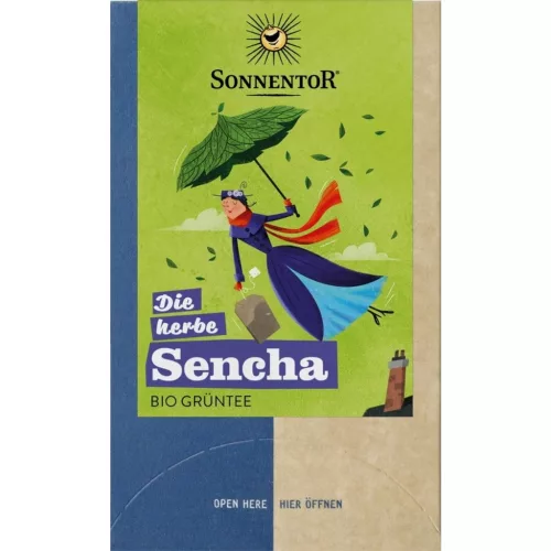 Sonnentor Bio filteres Sencha Tea 18db - 