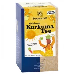 Sonnentor Bio filteres Arany Kurkuma teakev. 18db - 