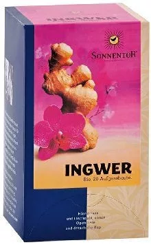 Sonnentor bio gyömbér tea  20x1g 20 g - Bio és natúr élelmiszerek