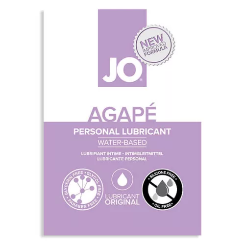 System JO Agape - szenzitív vízbázisú síkosító (10ml) - Bio és natúr intim termékek