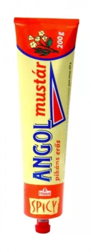 HAAS SPICY ANGOL MUSTÁR 200 g - Bio és natúr élelmiszerek