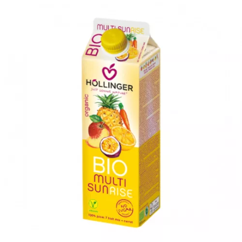 Höllinger BIO Sunrise vegyes gyümülcslé 1l - 