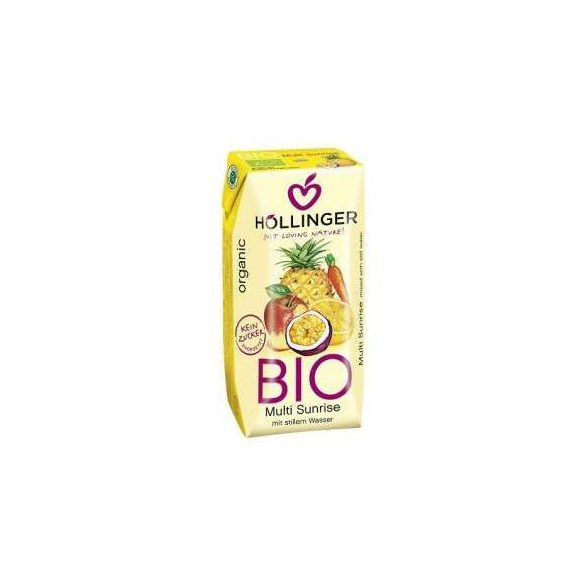 Höllinger BIO Sunrise vegyes gyümülcslé 200ml