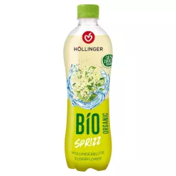 Höllinger bio gyümölcsfröccs bodzavirág 0,5 l DRS - 