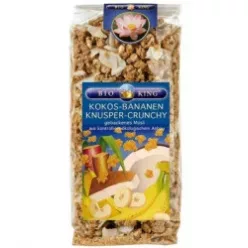 Bioking Bio Ropogós Müzli Kókuszos-Banános 375g