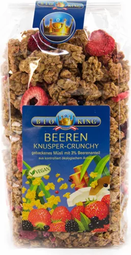 Bioking Bio Ropogós Bogyós Müzli 375g