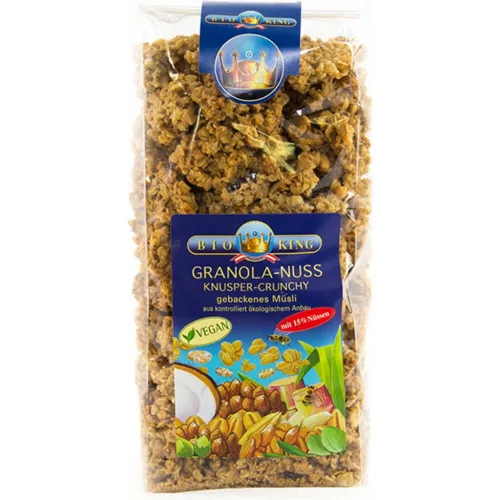 BioKing Bio Pirít.Tönköly Müzli 375g