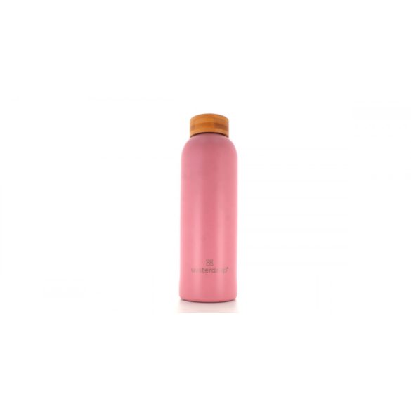 Waterdrop rozsdamentes acélkulacs pink 600 ml 1 db