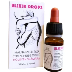 ELIXIR - növényi étrend-kiegészítő csepp nőknek (10ml) - málna - Bio és natúr intim termékek