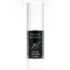 Extase Sensuel - hűsítő-melegítő masszázsolaj - menta (30ml) - Bio és natúr intim termékek