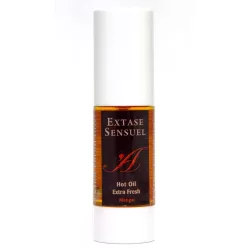 Extase Sensuel - hűsítő-melegítő masszázsolaj - friss mangó (30 ml) - Bio és natúr intim termékek