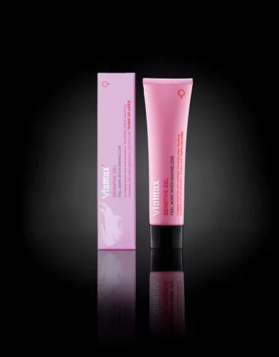 Viamax Sensitive - stimuláló intim krém nőknek (15 ml) - Bio és natúr intim termékek