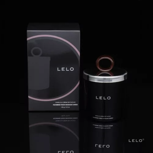 LELO masszázsgyertya - vaníllia és kakaó (150 g) - Bio és natúr intim termékek