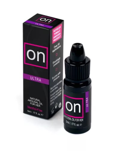 Sensuva Ultra - bizsergető intim olaj nőknek (5ml) - Bio és natúr intim termékek