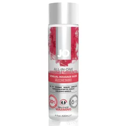 System JO All-in-one - melegítős síkosító és masszírozó gél (120 ml) - Bio és natúr intim termékek