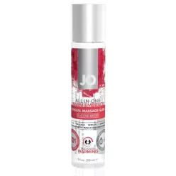 System JO All-in-one - melegítős síkosító és masszírozó gél (30 ml) - Bio és natúr intim termékek