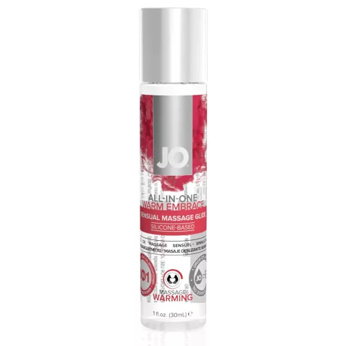 System JO All-in-one - melegítős síkosító és masszírozó gél (30 ml) - Bio és natúr intim termékek
