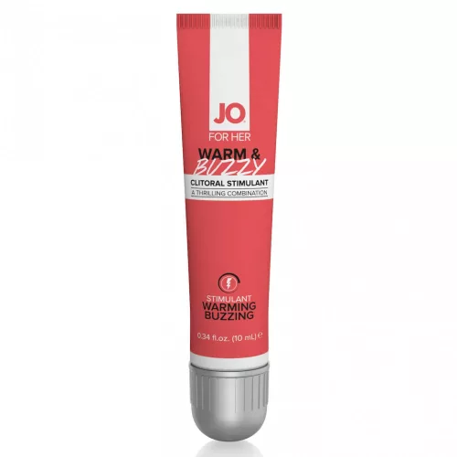 JO WARM & BUZZY - klitorisz stimuláló gél nőknek (10ml) - Bio és natúr intim termékek