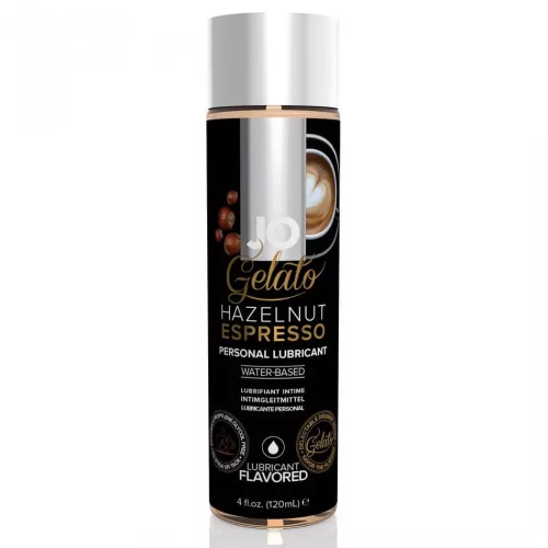 JO Gelato mogyorós-kávé - vízbázisú síkosító (120 ml) - Bio és natúr intim termékek