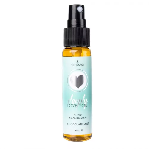 Sensuva - torok nyugtató spray - metolos csoki (30 ml) - Bio és natúr intim termékek