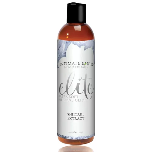 Intimate Earth Elite - szilikonos síkosító (120 ml) - Bio és natúr intim termékek