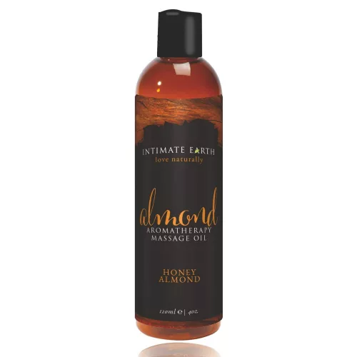 Intimate Earth Almond - organikus masszázsolaj - méz-mandula (240 ml) - Bio és natúr intim termékek