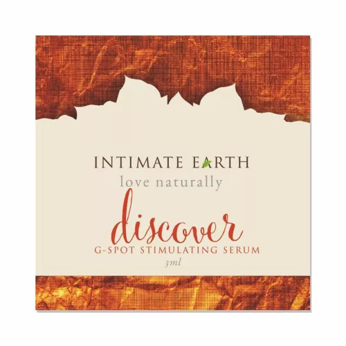Intimate Earth Discover - G-pont stimuláló szérum nőknek (3ml) - Bio és natúr intim termékek