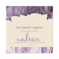 Intimate Earth Embrace - hüvelyszűkítő intim gél (3ml) - Bio és natúr intim termékek