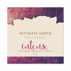 Intimate Earth Intense - intim gél nőknek (3ml) - Bio és natúr intim termékek