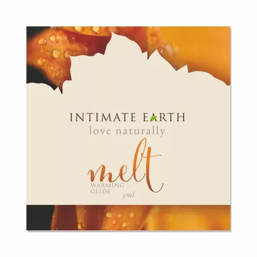 Intimate Earth Melt - melegítő síkosító (3ml) - Bio és natúr intim termékek