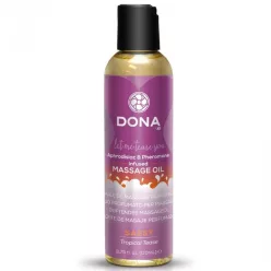 DONA Scented Tropical Tease - illatos masszázsolaj (110ml) - Bio és natúr intim termékek