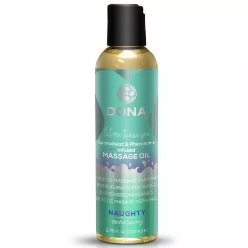 DONA Scented Sinful Spring - illatos masszázsolaj (110ml) - Bio és natúr intim termékek