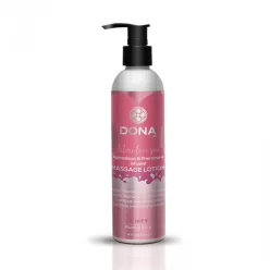 DONA Flirty Blushing Berry - illatos masszázs krémgél (235ml) - Bio és natúr intim termékek