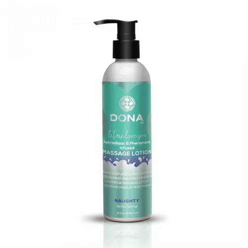 DONA Naughty Sinful Spring - illatos masszázs krémgél (235ml) - Bio és natúr intim termékek