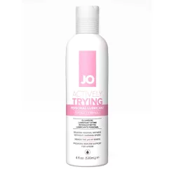 System JO Actively Trying - spermiumbarát síkosító (120 ml) - Bio és natúr intim termékek
