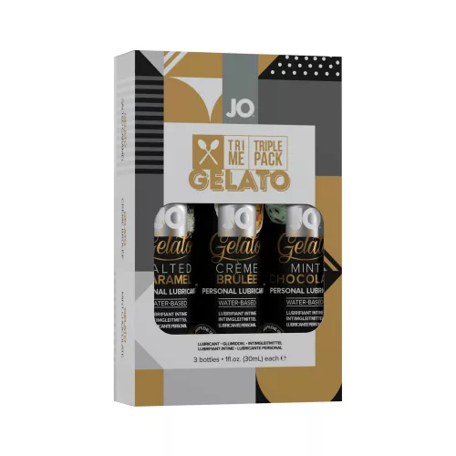 JO System Gelato - ízes síkosító szett (3db) - Bio és natúr intim termékek