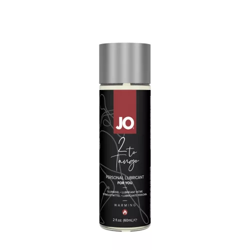 System JO Tango - melegítő/hűsítő vízbázisú síkosító szett (2x60 ml) - Bio és natúr intim termékek