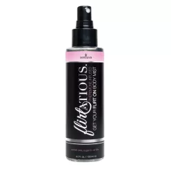 Sensuva Flirtatious - feromonos testpermet - vanília-szagos bükköny (125 ml) - Bio és natúr intim termékek