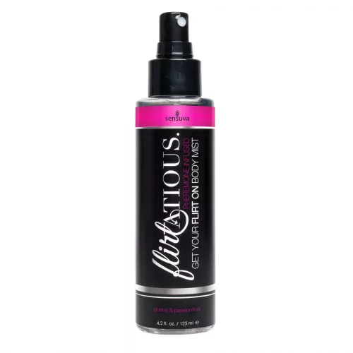 Sensuva Flirtatious - feromonos testpermet - sárkánygyümölcs-guava (125 ml) - Bio és natúr intim termékek