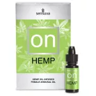 Sensuva Hemp - bizsergető intim olaj nőknek (5ml) - Bio és natúr intim termékek