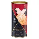 Shunga - melegítő hatású masszázsolaj - pezsgő-eper (100ml) - Bio és natúr intim termékek