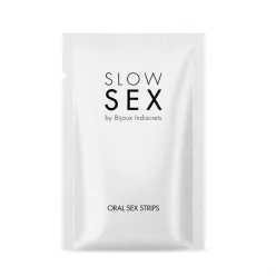 Slow Sex - ehető orál szex lapok - menta (7 db) - Bio és natúr intim termékek