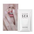 Slow Sex - ehető orál szex lapok - menta (7 db) - Bio és natúr intim termékek