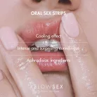 Slow Sex - ehető orál szex lapok - menta (7 db) - Bio és natúr intim termékek