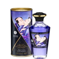Shunga - melegítő hatású masszázsolaj - egzotikus gyümölcs (100ml) - Bio és natúr intim termékek