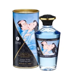 Shunga - melegítő hatású masszázsolaj - kókusz (100ml) - Bio és natúr intim termékek