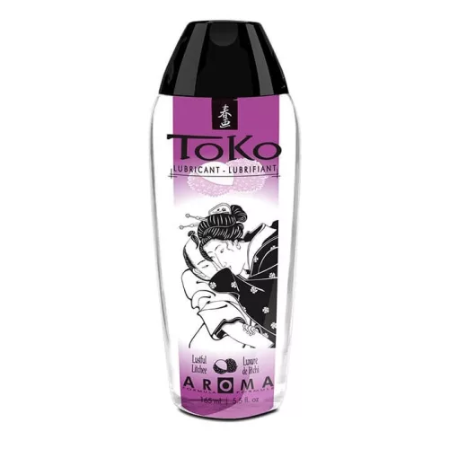 Shunga Toko - ízes vízbázisú síkosító - lichi (165ml) - Bio és natúr intim termékek